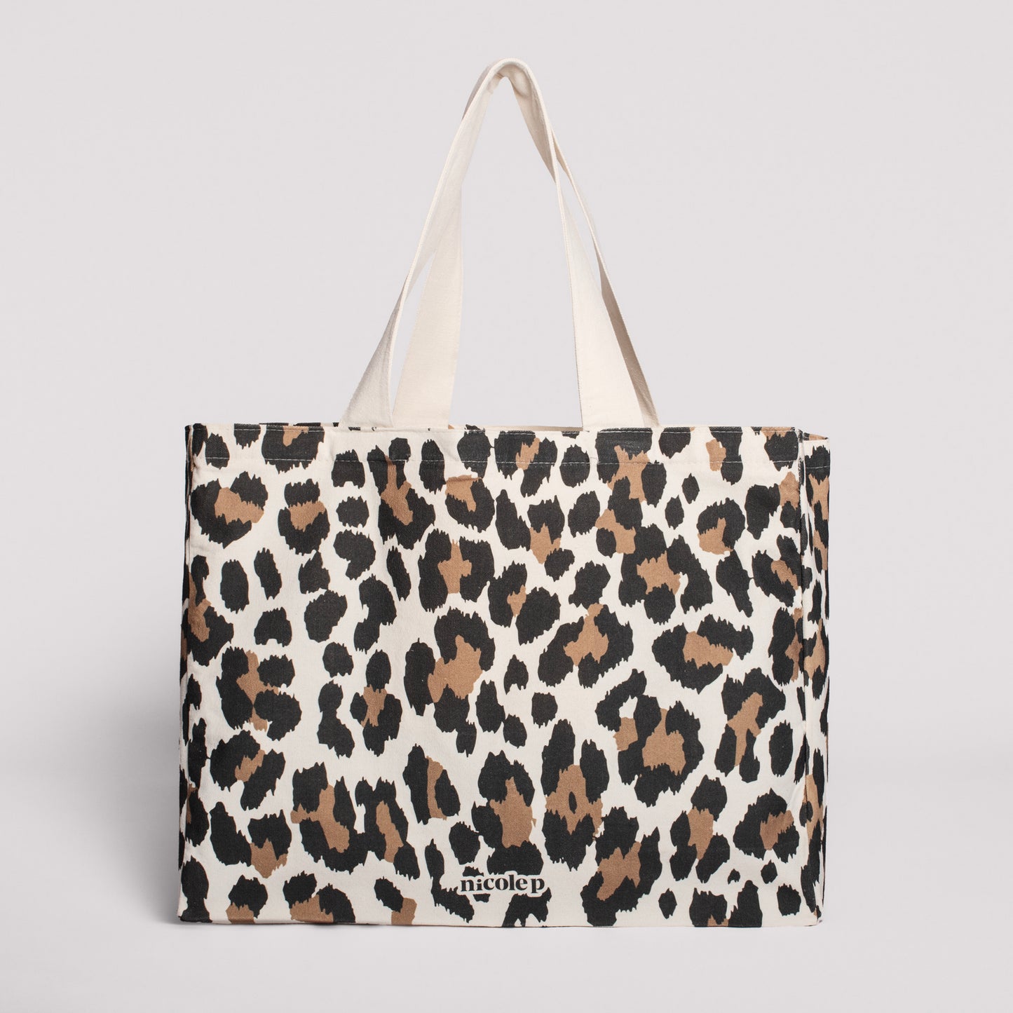 Leopard Safari - big tote bag
