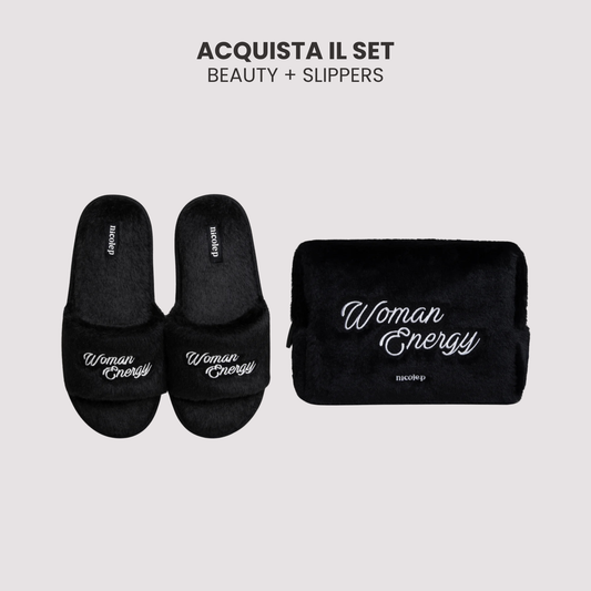 Fluffy Set Black