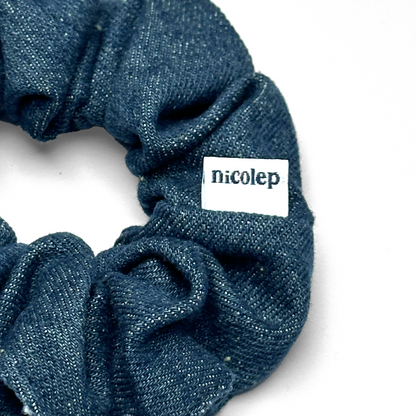 Country Scrunchie - Dark Blue
