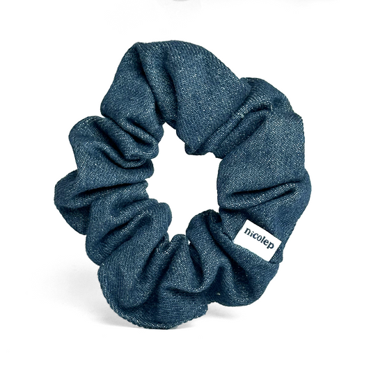Country Scrunchie - Dark Blue