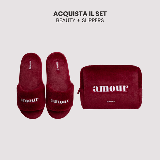 Fluffy Set Bordeaux