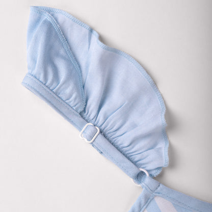 Dreamy Summer Light Blue - Camicetta & Canotta + Pantaloncino Set