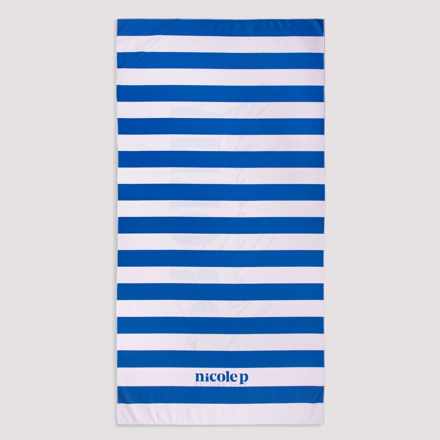 Santorini - beach towel