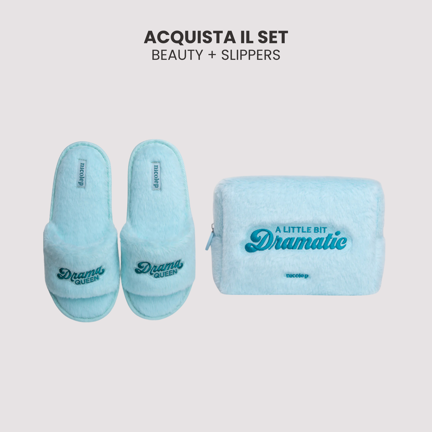 Fluffy Set Turquoise