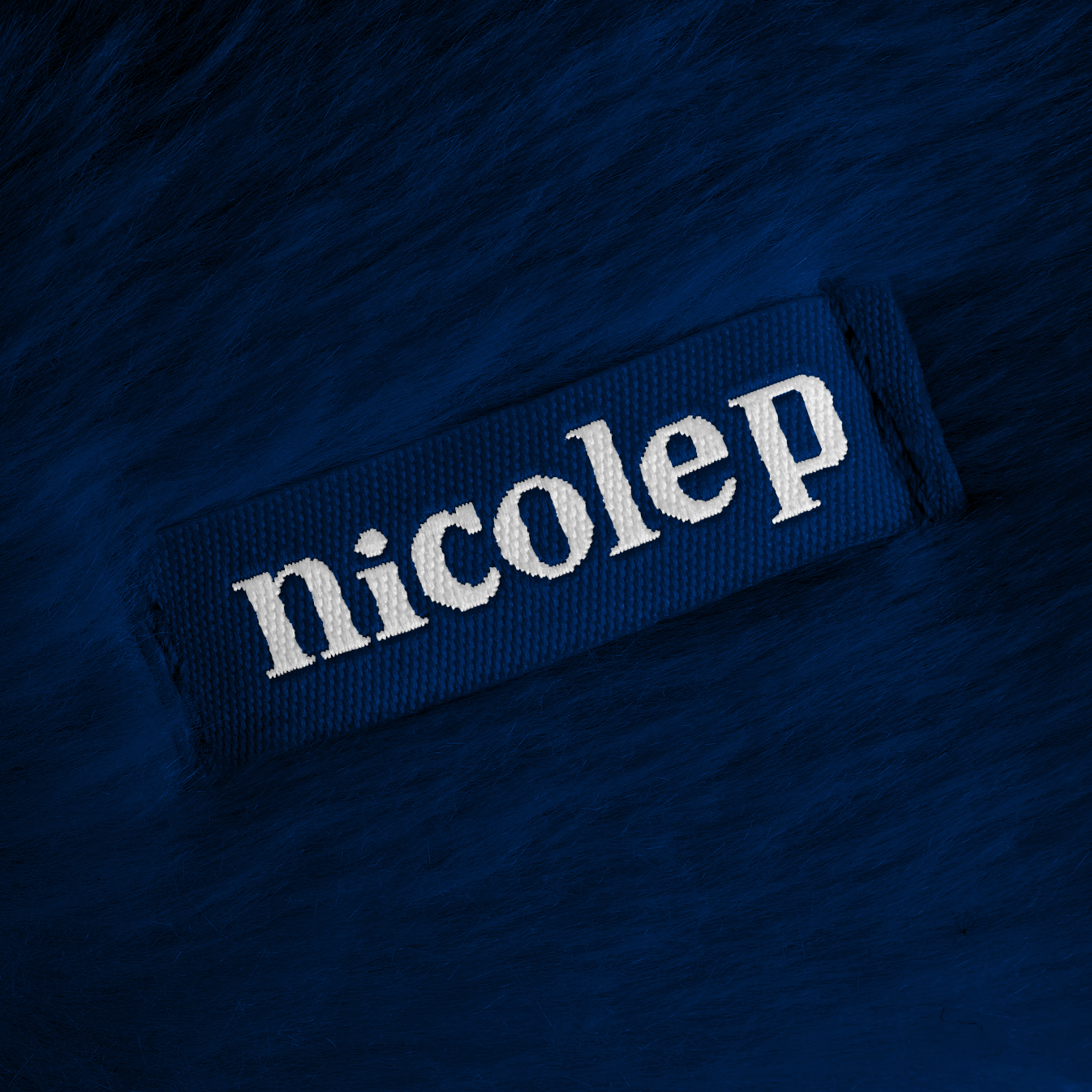 Fluffy Slippers - Blue Navy