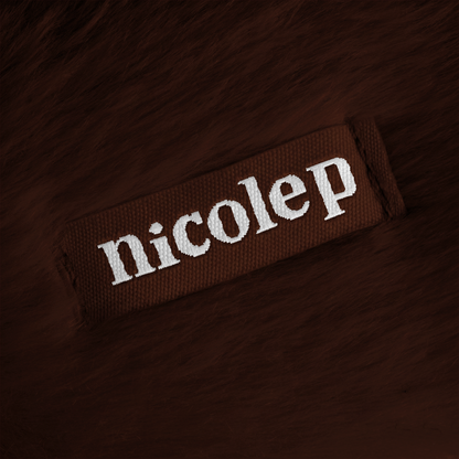 Fluffy Slippers - Chocolate