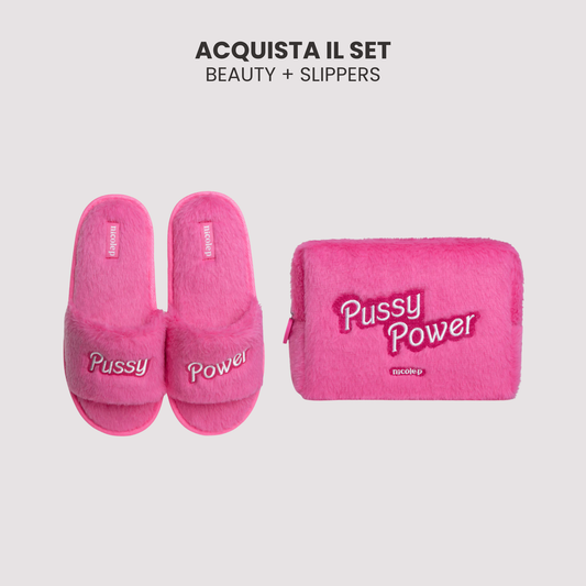 Fluffy Set Pink