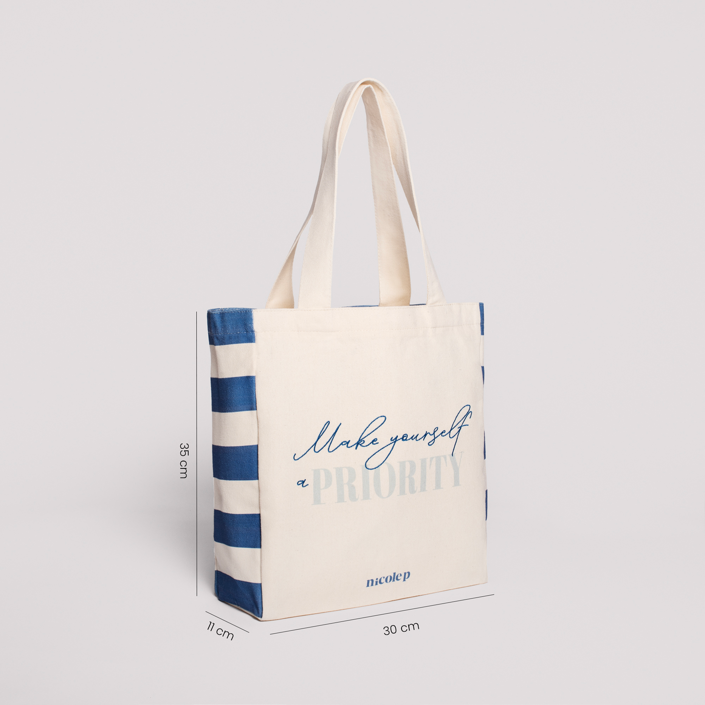 Santorini - small tote bag