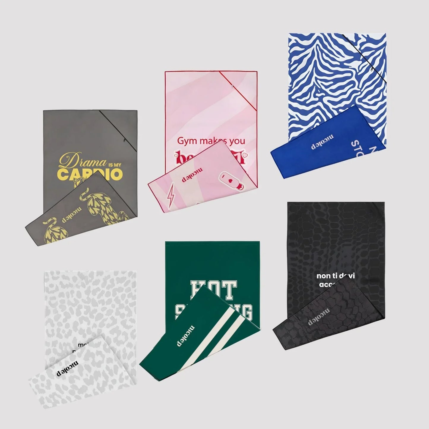 Gym Towel - Set 3 [Componibile]